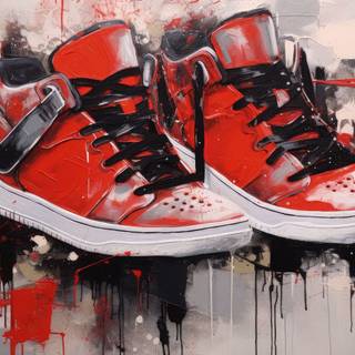 Sneaker Dreams on Canvas