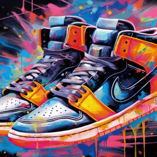 Sneaker Dreams on Canvas