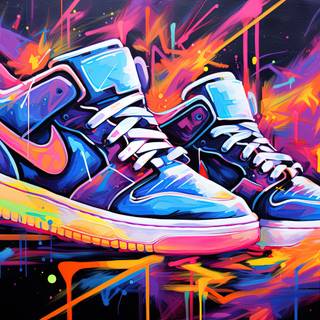 Sneaker Dreams on Canvas