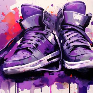 Sneaker Dreams on Canvas