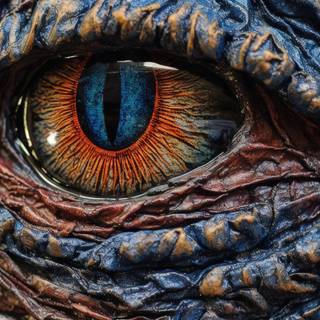 Dragons Gaze Eye Artwork