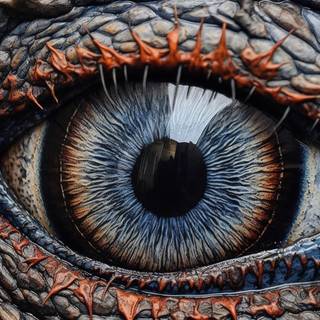 Dragons Gaze Eye Artwork