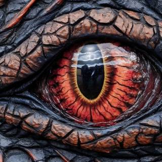Dragons Gaze Eye Artwork