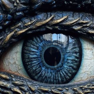 Dragons Gaze Eye Artwork