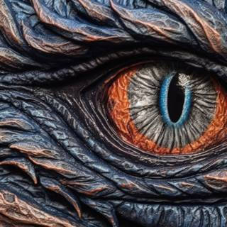 Dragons Gaze Eye Artwork