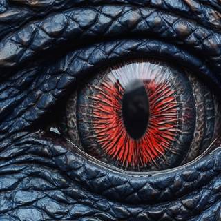 Dragons Gaze Eye Artwork