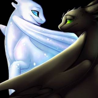 Toothless x Lightfury