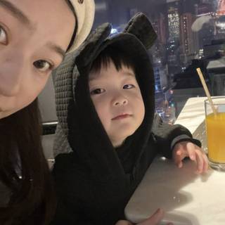 My best friend Yuki and her son 