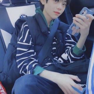 Little brother being looking fine lol