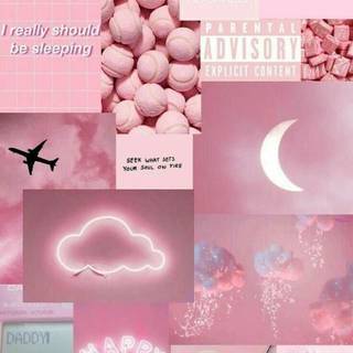    Cute Pink Collage