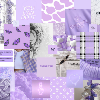 Cute Purple Collage