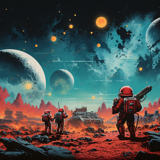 retropulp space battle