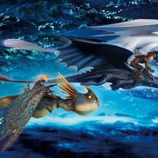 stormfly, Toothless, Hiccup