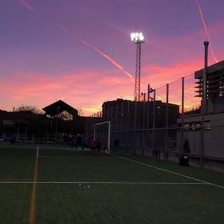 the sky is so pretty oml