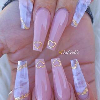 PINK CUTE NAILS