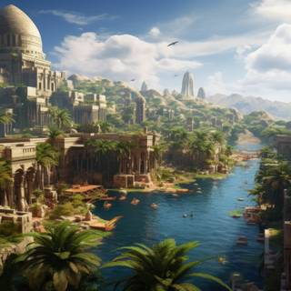 The Pharaohs Oasis City