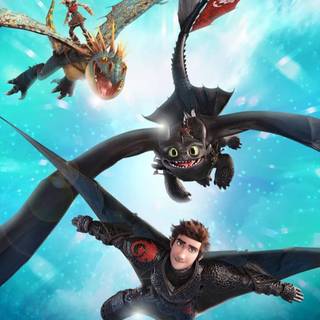 Toothless, hiccup, Stormfly