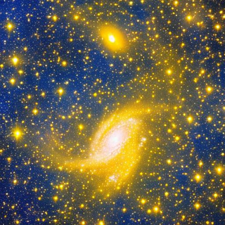 yellow galaxy