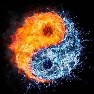 fire water yin yang