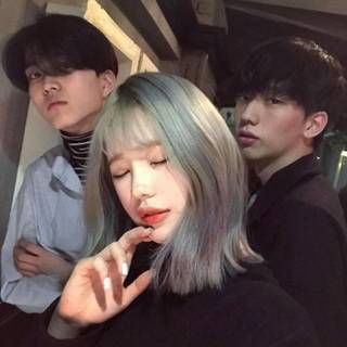 Me and my bestie jong-dae and my friend Sun hee