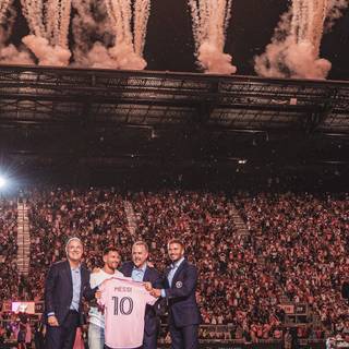 Messi inter miami hd wallpaper 