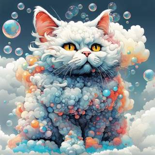 Bubbly Cat