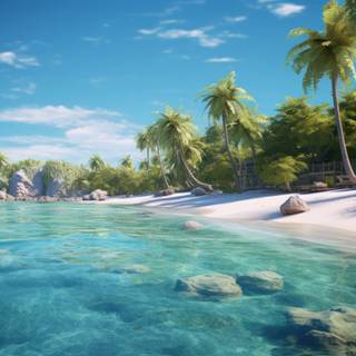 Turquoise Paradise Beach