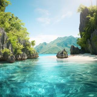 Turquoise Paradise Beach