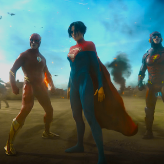 Super Woman and Flash