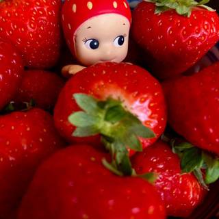 sonny angel strawberry