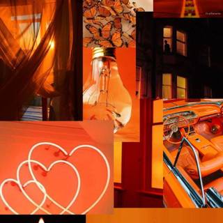 warm flame aesthetic