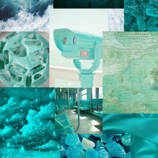 teal aesthetic