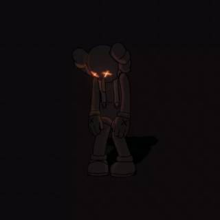 KAWS dark wallpapaer