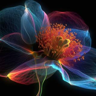 Hellebore Flower Creative Floristic Artwork