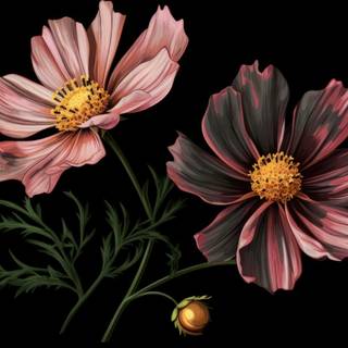 Ornamental Flower Drawing