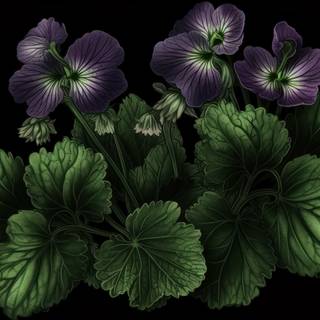 Ornamental Flower Drawing