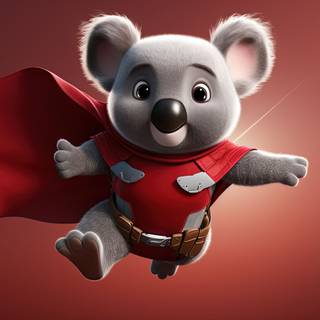 Cute Koala Anime Wallpaper