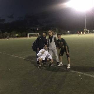 My cousin is the one in the middle 