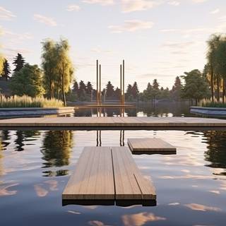 Serenity of Japanese Zen Garden