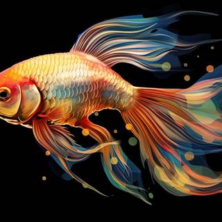 Fissured Beauty in Colorful Chaos