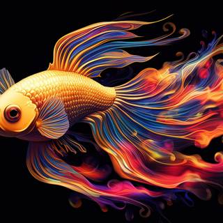 Fissured Beauty in Colorful Chaos