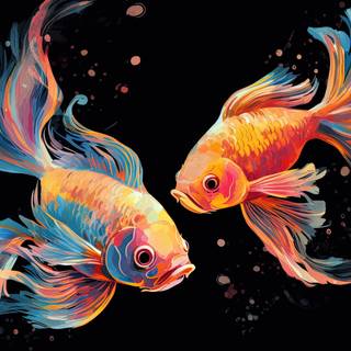 Fissured Beauty in Colorful Chaos