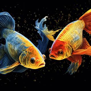 Fissured Beauty in Colorful Chaos