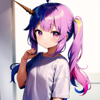 Anime girl belle did a collaboration with me