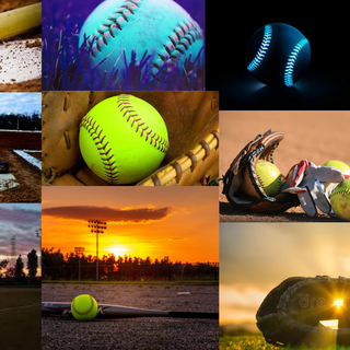 Softball Collage