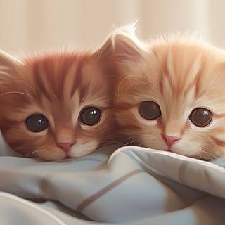 Cuddle Pile of Kittens