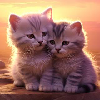 Cuddle Pile of Kittens