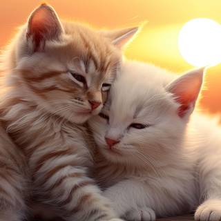 Cuddle Pile of Kittens