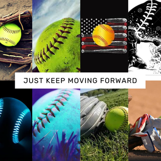 Softball Wallpaper (collage)