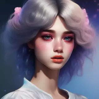 Fantasy Girl Digital Art